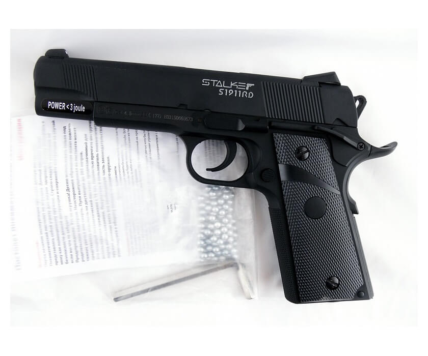 Пневматический пистолет Stalker S1911 RD